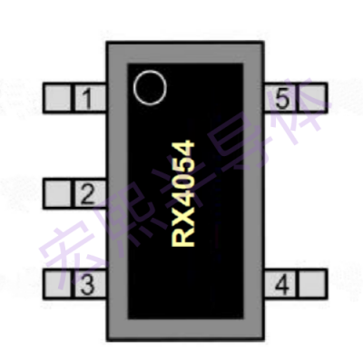 RX4054 500mA 锂电池充电器芯片