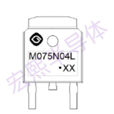 M075N04  大功率高速切换MOSFET