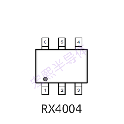 RX4004 350mA、低静态电流、低噪声电荷泵DC/DC电压转换器