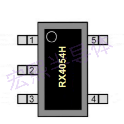 RX4054H 500mA 锂电池充电器芯片